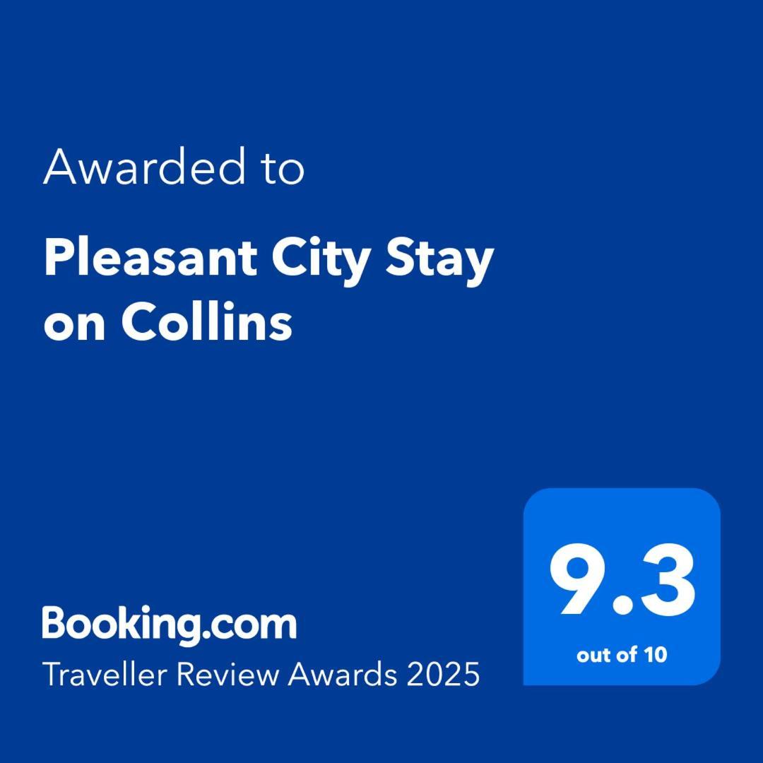 Pleasant City Stay On Collins Melbourne Eksteriør bilde